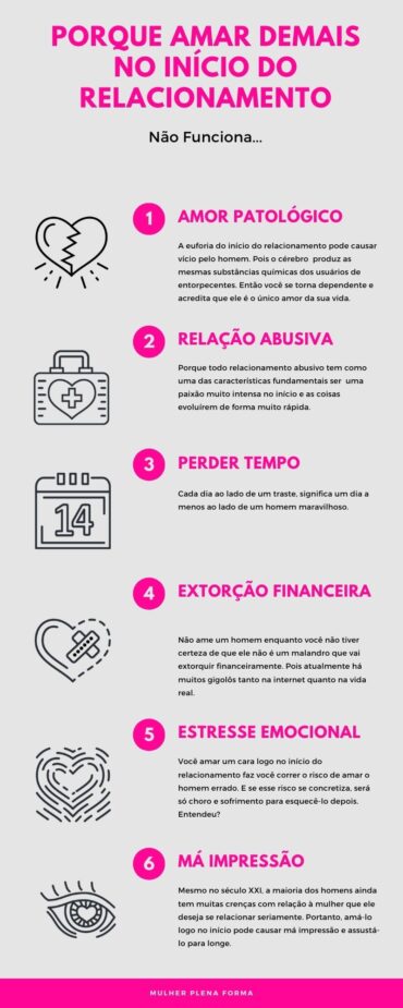 Porque Amar Demais No Inicio Do Relacionamento Não Funciona